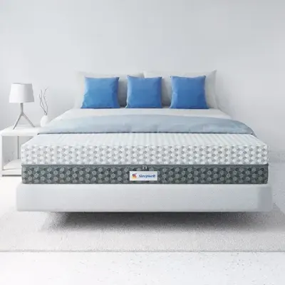 5. Sleepwell Dual PRO Profiled Foam Reversible 5-inch Double Bed Size