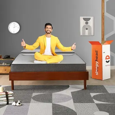 5. Sleepyhead Flip - Dual Sided High Density Foam Mattress with Firm & Soft Sides, (78x60x5 inches, Queen Size)