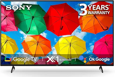7. Sony Bravia 108 cm (43 inches) 4K Ultra HD Smart LED Google TV KD-43X74K (Black)