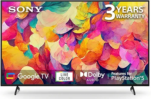 10. Sony Bravia 164 cm (65 inches) 4K Ultra HD Smart LED Google TV KD-65X74L (Black)