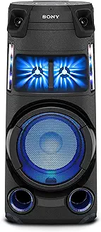 6. SONY MHC-V43D High Power Party Speaker with Bluetooth connectivity (Mic/Guitar, Jet Bass Booster, Gesture Control, USB, HDMI,CD/DVD) - Black