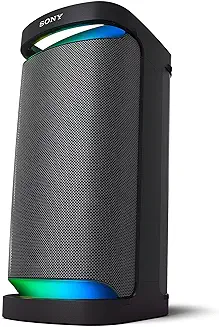 12. Sony SRS-XP700 Portable Wireless Bluetooth Party Speaker (Mic/Guitar Input, IPX4 Splashproof Protection,Upto 25hrs Battery, Ambient Light, USB Play & Charge, Quick Charge, BT connectivity), Black