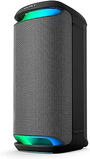 8. Sony SRS-XV800 X-Series Wireless Portable Bluetooth Karaoke Party Speaker IPX4 Splashproof with 25 Hrs Batt, Built-in Handle & Wheels, Omnidirectional Sound & Ambient Lights|INR 3000 Instant Discount