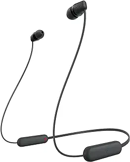 12. Sony WI-C100 Wireless Headphones with Customizable Equalizer