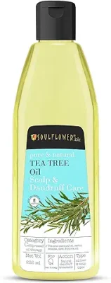 2. Soulflower Tea Tree Hair Oil