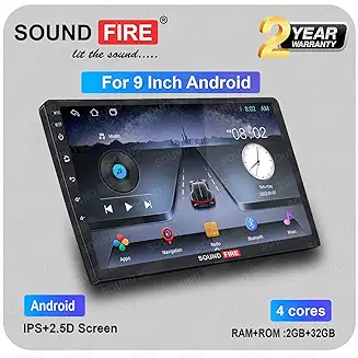2. SOUND FIRE NEXGeneration 9" Inch (2GB/32GB) Android Car Stereo