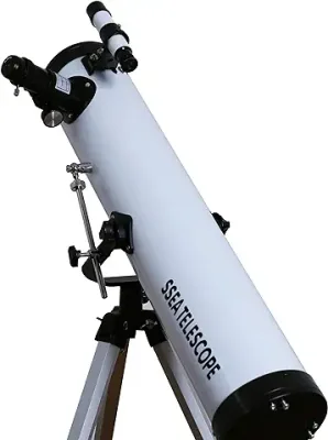 14. SSEA Telescope -Mod 70076 Reflector Astronomical Telescope- HD Precise Optics -(with Full Size Stand-for) All -Multi Power Enhance Optics Aperture Modal 70076 mm