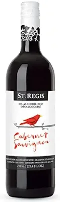 4. St Regis Cabernet Sauvignon (non alcoholic wine)