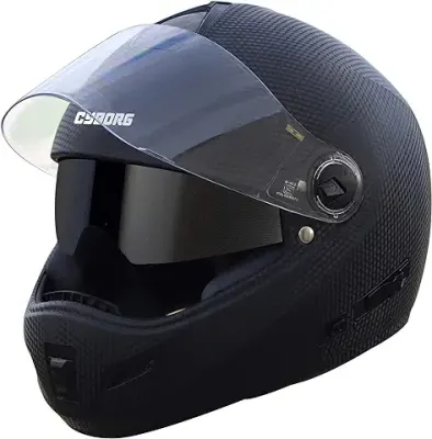 3. Steelbird Cyborg Double Visor Full Face Helmet