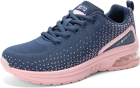 15. STQ Womens Air Running Shoes Non Slip Athletic Tennis Walking Workout Sneakers