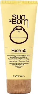 12. Sun Bum Original SPF 50 Sunscreen Face Lotion