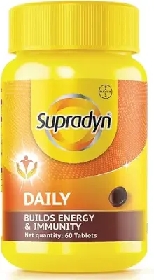 5. Supradyn Daily Multivitamin Tablets for Men & Women with 12 Vitamins