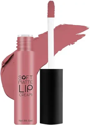 Swiss Beauty Soft Matte Lip Cream Weightless Lipstick | Long Lasting Lipstick With Velvety Finish | Shade- 03, 6Ml