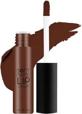 6. Swiss Beauty Soft Matte Lip Cream Weightless Lipstick | Long Lasting Lipstick With Velvety Finish | Shade- 05, 6Ml