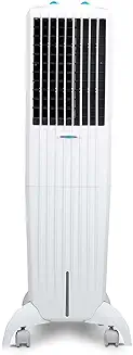 12. Symphony Diet 35T Personal Tower Air Cooler For Home with Honeycomb Pad, Powerful Blower, i-Pure Technology and Low Power Consumption (35L, White)