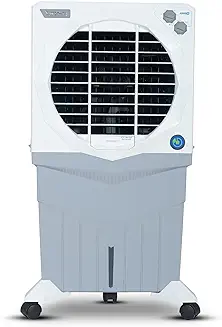 14. Symphony Jumbo 75 XL+ Desert Air Cooler For Home with Aspen Pads, Powerful Fan, Cool Flow Dispenser (75L, White & Grey)