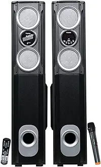 7. T-Series Blast-12900X 90 W Bluetooth Home Theatre Speaker Sound System with 90 Watt Speaker FM,AUX,USB,SD Card Supported,Led Display,Cord Less mic, Karaoke,Multi Functional Remote,