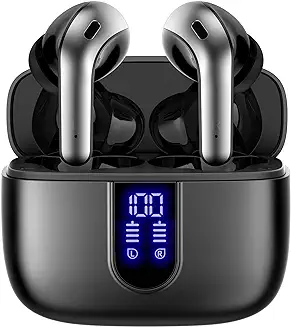 12. TAGRY Bluetooth Headphones True Wireless Earbuds