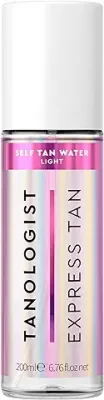 13. Tanologist Express Self Tan Water, Light - Hydrating Sunless Tanning Water, Vegan and Cruelty Free, 6.76 Fl Oz