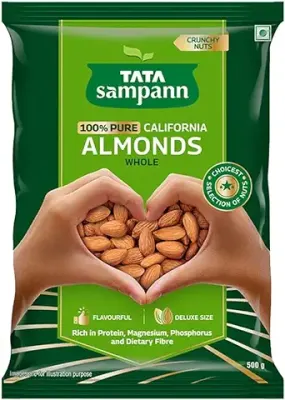 1. Tata Sampann Pure California Almonds Whole