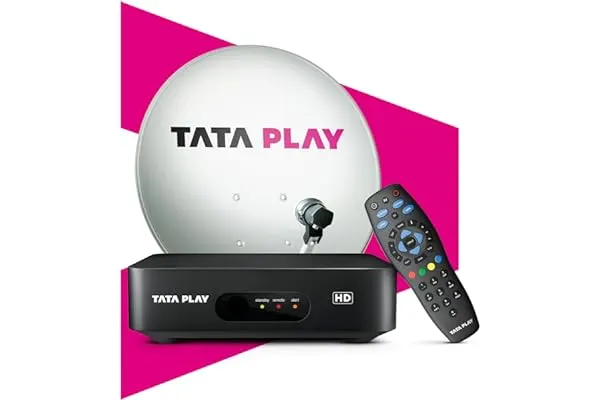 1. TATA SKY HD Connection with 1 month basic package and free installation