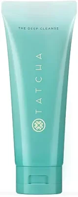 9. TATCHA The Deep Cleanse | Deep, Gentle Exfoliating Cleanser, Lifts Dirt, Minimizes Excess Oil & Unclogs & Tightens Pores