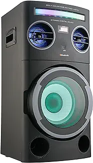 8. TECHXEWOO Party Blaster 700 Powerfull Home Theater Tower Party Speaker with Dynamic Captivating Lights