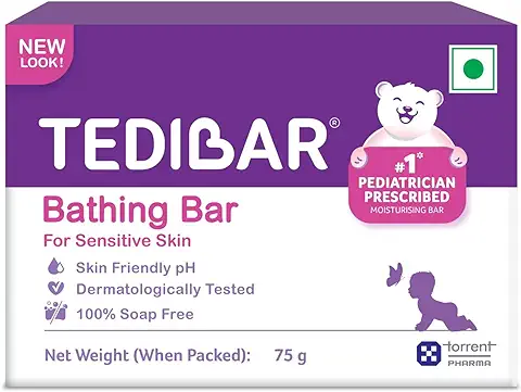 13. TEDIBAR Moisturising Baby Bathing Bar 75g