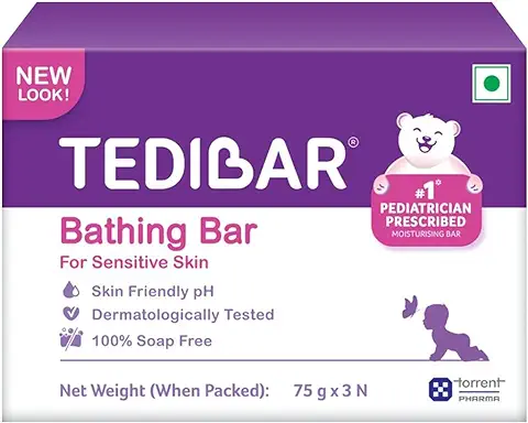 3. TEDIBAR Moisturising Baby Bathing Bar