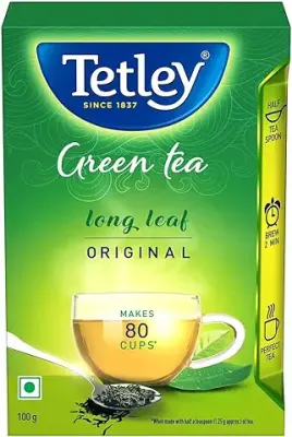 10. Tetley Long Leaf Green Tea