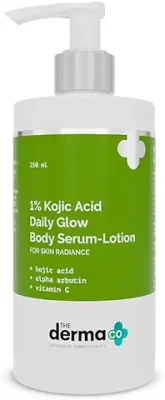 6. The Derma Co 1% Kojic Acid Daily Glow Body Serum Lotion