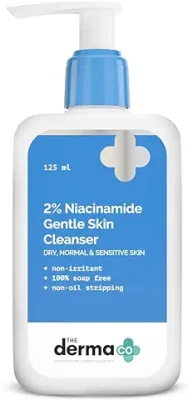 10. The Derma Co 2% Niacinamide Gentle Skin Cleanser for Sensitive