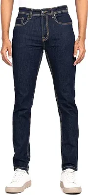 3. The Pant Project Slim Fit Stretchable Jeans for Men | Mens Denim Cotton Pants | Stylish Ankle Length Jean