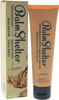 5. theBalm BalmShelter Silky-Smooth Tinted Moisturizer, Dark