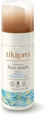 1. Tikitoro Teens Refreshing Face Wash 100% Vegan Neem