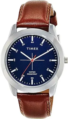1. TIMEX Analog Men's Watch (Dial Colored Strap)