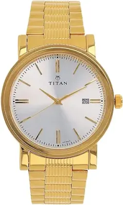 11. Titan Analog OffWhite Dial Men's Watch NM1712YM02 / NL1712YM02