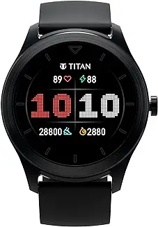 5. Titan Smart Smartwatch with Stress & Sleep Monitor