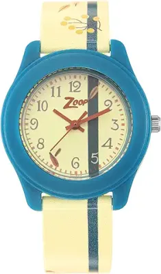 14. Titan Zoop Yellow Dial Analog Watch for Kids -NR26019PP32W