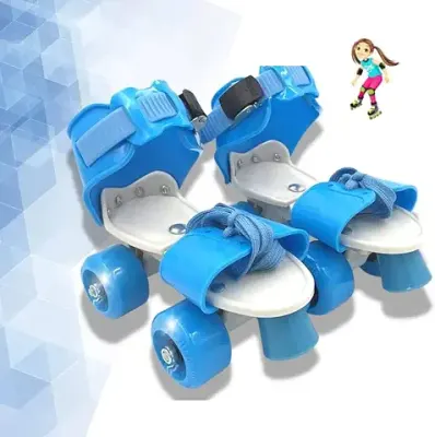 11. Toy ImagineTM Blue Beginner Inline Roller Skating with Adjustable Size and Front Break | Toys for 4 Years + Unisex Skates | All Polyurethane Wheels, (Multicolor)…