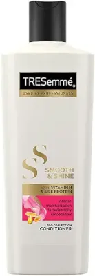 19. Tresemme Smooth & Shine, Conditioner, 335ml, for Silky Smooth Hair, with Biotin & Silk Protein, Deeply Moisturizes Dry & Frizzy Hair, for Men & Women