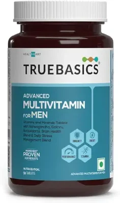 6. TrueBasics Advanced Multivitamin for Men with Ashwagandha