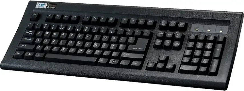 14. TVS ELECTRONICS USB Gold Keyboard (Black)