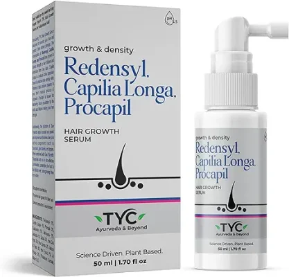12. TYC Herbal Hair Growth Serum with 3% Redensyl