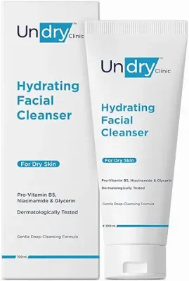 11. Undry Hydrating Face Wash for Dry Skin