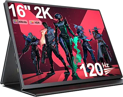 13. UPERFECT 2K 120Hz Portable Gaming Monitor