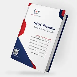 10. UPSC Prelims Ultimate Guide Book: All Previous Year Solved Papers, Video Lessons, Access to 7000+ Qs with Test Series & Detailed Notes | Civil Services IAS | General Studies & CSAT | Gyaniversity