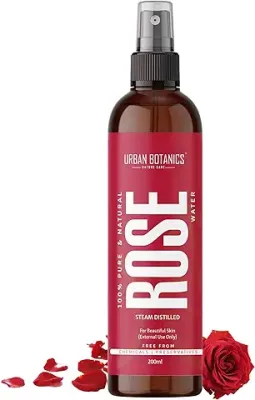 11. UrbanBotanics® Pure & Natural Rose Water/Skin Toner