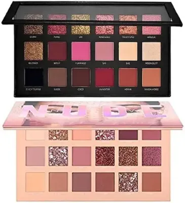 5. URBANMAC Nude and Rose Gold Eyeshadow Palette Combo