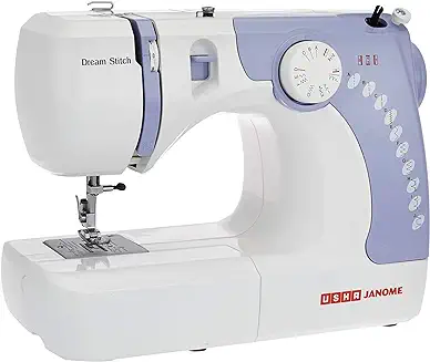 8. USHA Dream Stitch Sewing Machine - White